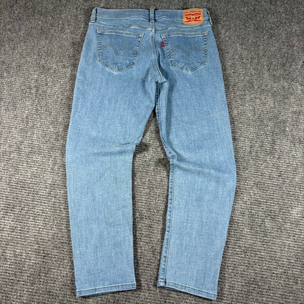 Levi's Boyfriend Jeans Womens 28 Light Blue Excellent Mid Rise Denim
